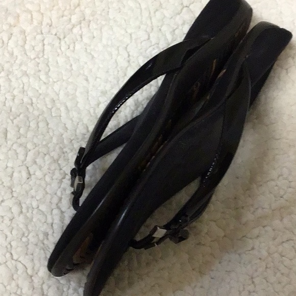 VIONIC BELLA BLK PATENT BOW ORTHO 7 - Picture 5 of 8